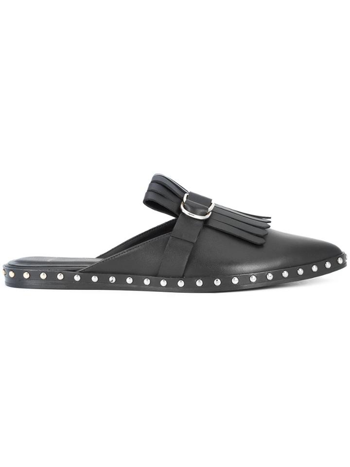 Anine Bing Gwen Mules - Black