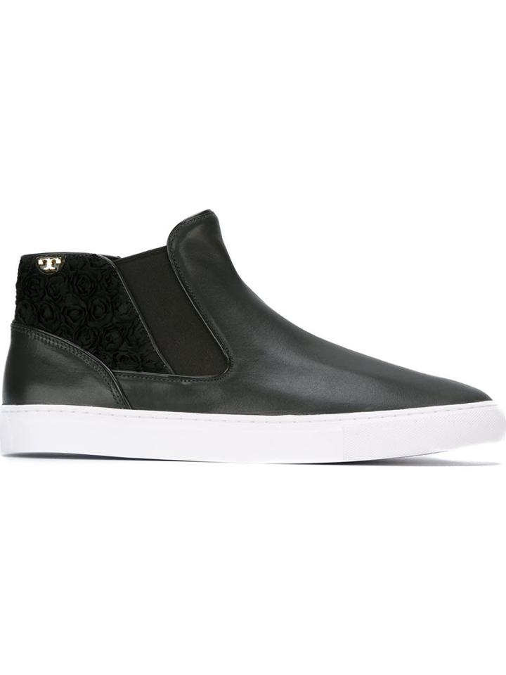 Tory Burch Panelled Hi-top Sneakers