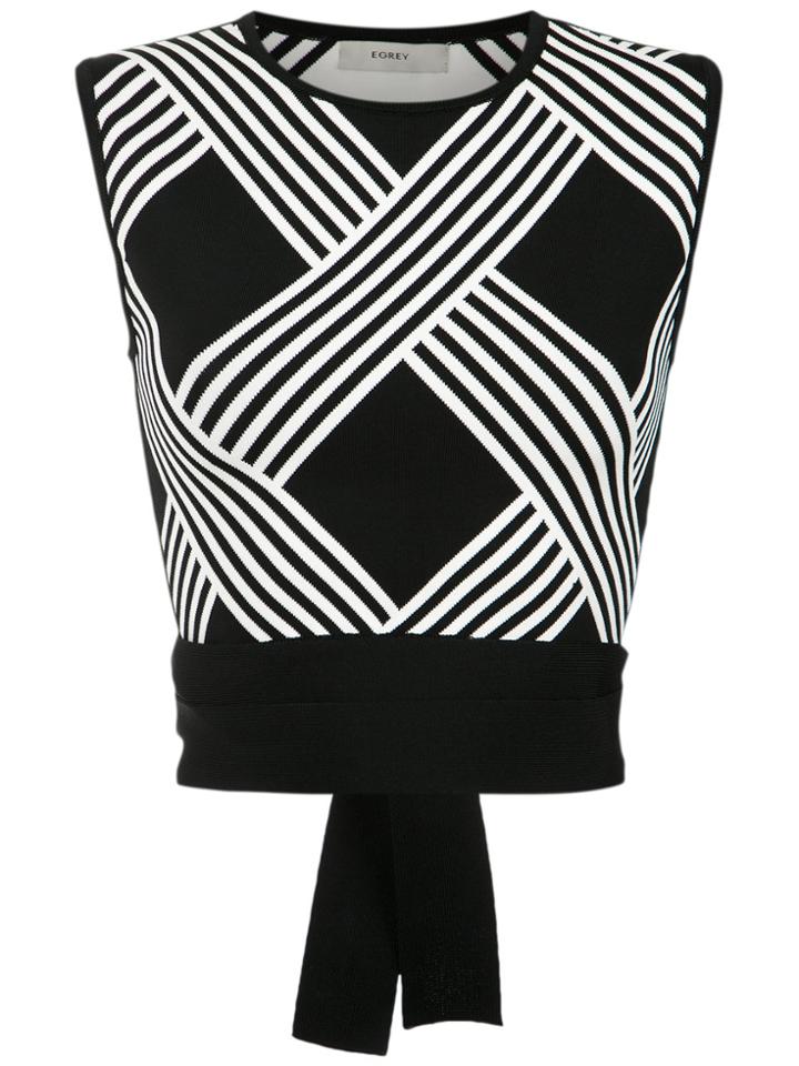 Egrey Duquesa Top - Black