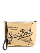 Mc2 Saint Barth Metallic Wash Bag - Gold