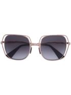 Kuboraum Gradient Sunglasses - Yellow & Orange