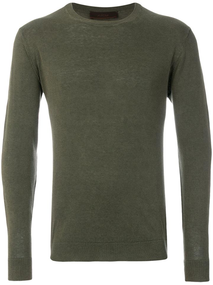 Altea Crew Neck Jumper - Green