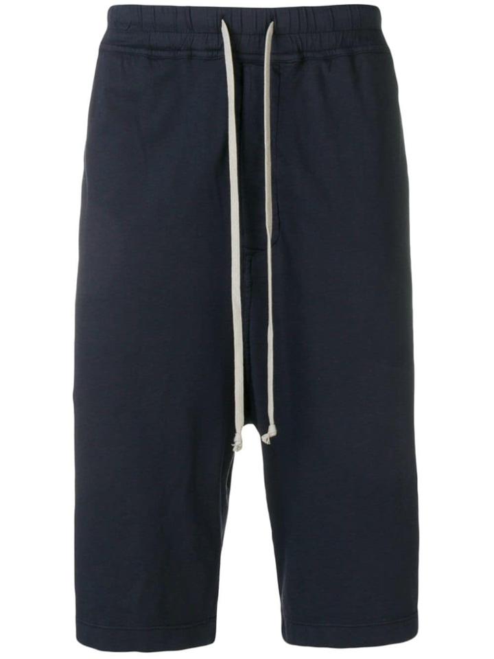 Rick Owens Drkshdw Knee-length Bermuda Shorts - Blue