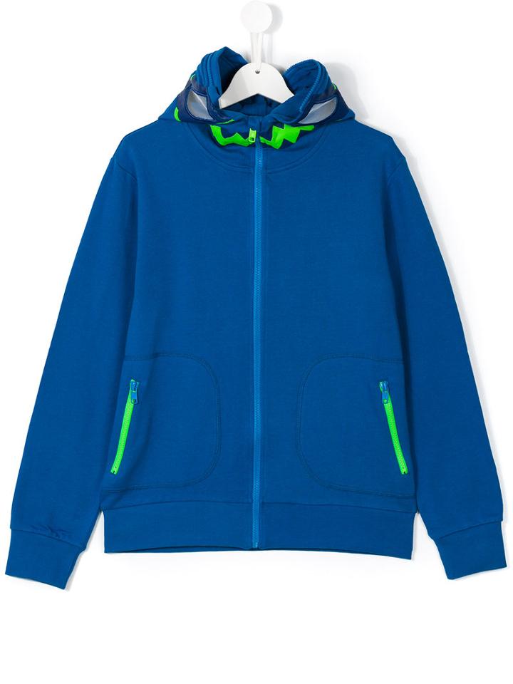 Stella Mccartney Kids Zipped Hoodie, Boy's, Size: 14 Yrs, Blue