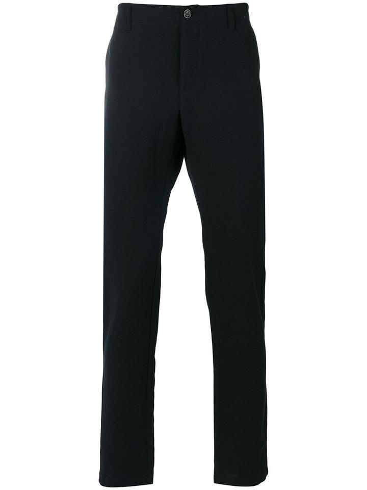 Ymc - Slim-fit Chinos - Men - Cotton/linen/flax - 32, Blue, Cotton/linen/flax