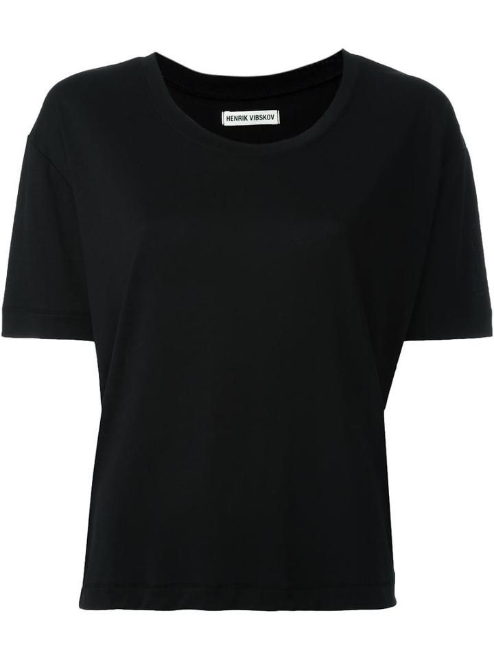 Henrik Vibskov 'flash' T-shirt, Women's, Size: Medium, Black, Lyocell