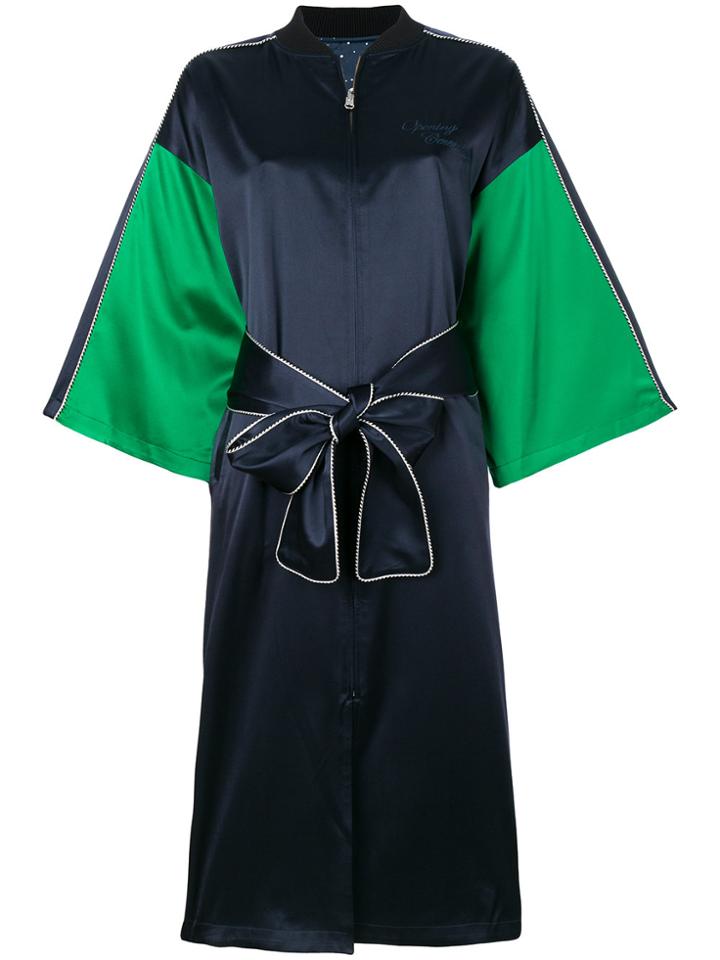Opening Ceremony Zipped Kimono - Blue