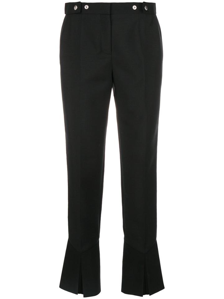 Givenchy Front Slit Trousers - Black