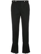 Givenchy Front Slit Trousers - Black