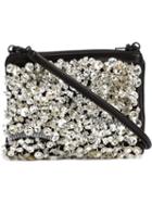 Vera Wang Embellished Clutch, Women's, Black