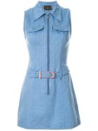 Fendi Vintage Sleeveless Dress - Blue