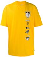 Buscemi Print Detail T-shirt - Yellow