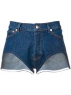 Forte Dei Marmi Couture Cutout Shorts - Blue