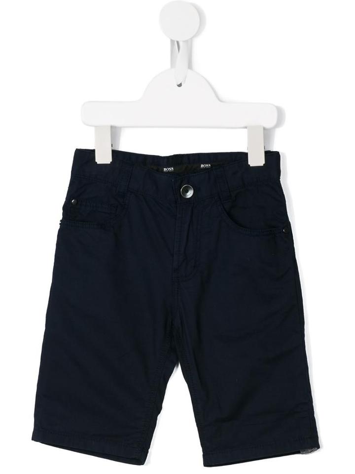 Boss Kids Smart Trousers, Boy's, Size: 6 Yrs, Blue