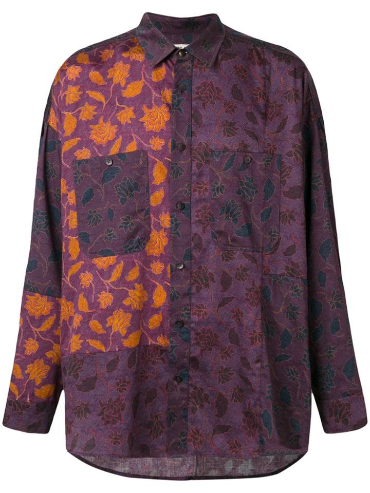 Damir Doma Sakari Shirt - Pink & Purple