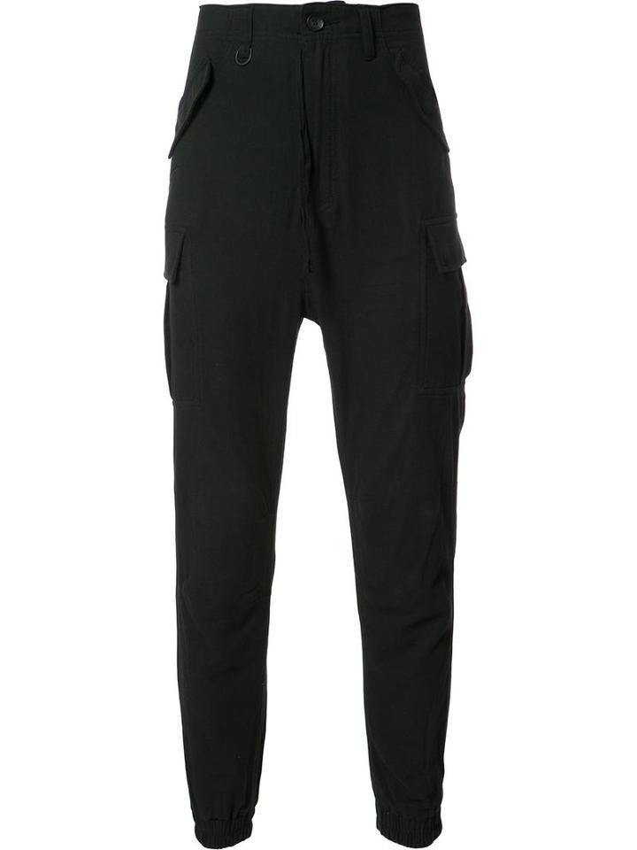 Publish Cargo Pants, Men's, Size: 32, Black, Cotton