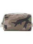 Valentino Valentino Garavani Camouflage Wash Bag - Green