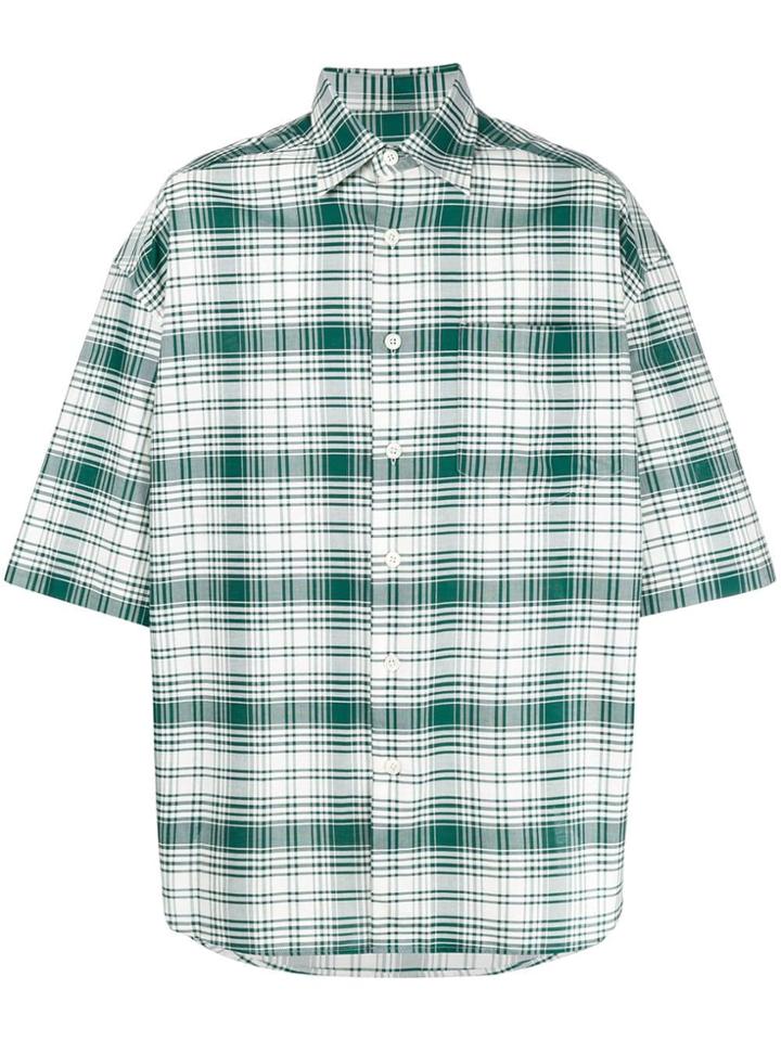 Ami Alexandre Mattiussi Short Sleeve Shirt - Green