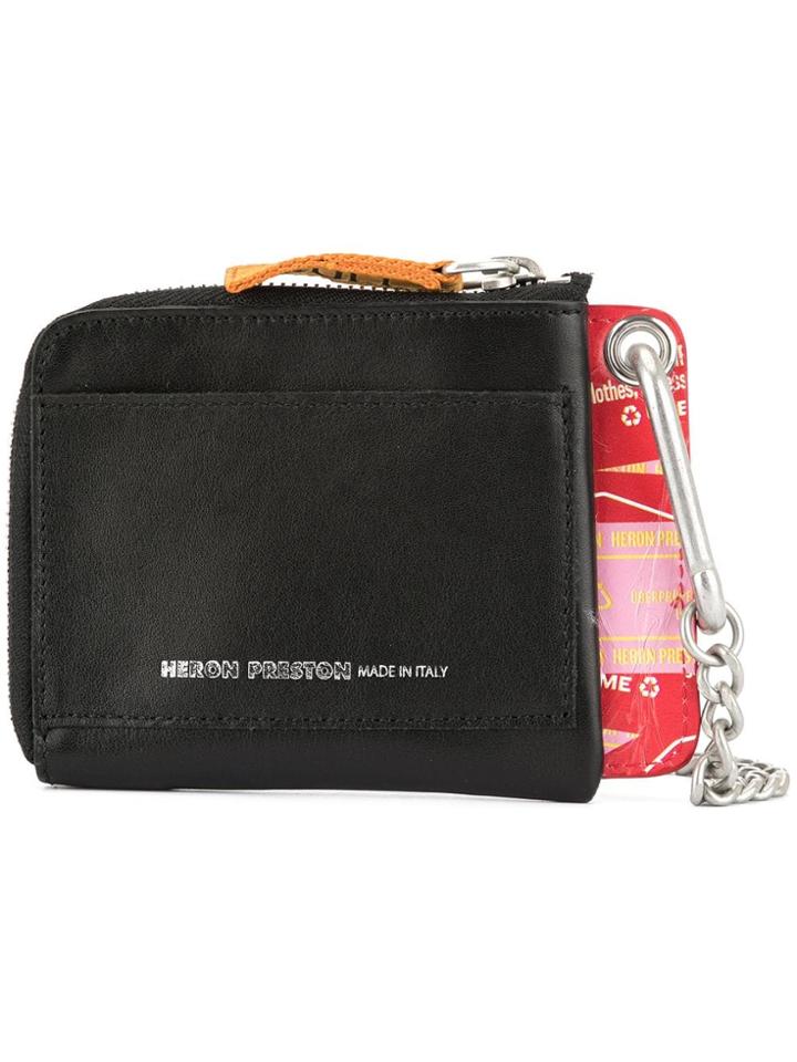 Heron Preston Chain Wallet - Black