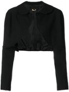 Comme Des Garçons Girl Fitted Cropped Jacket - Black