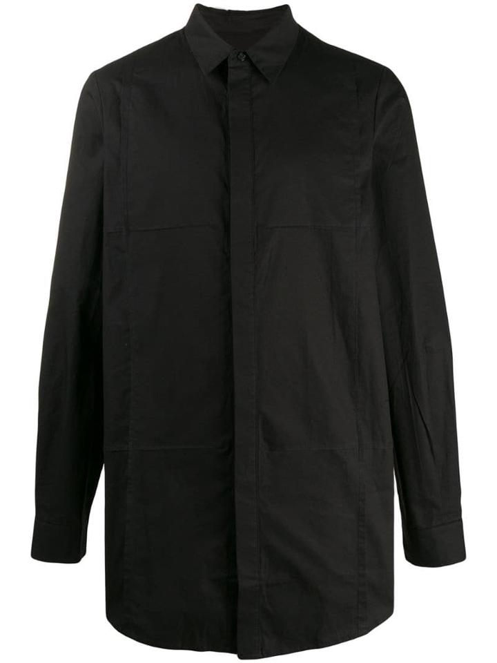 Joe Chia Loose-fit Shirt - Black