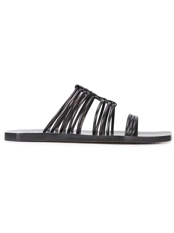 Rick Owens Mignon Adler Sandals - Black