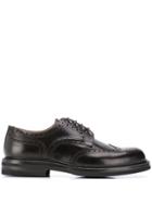 Green George Punch Hole Detail Brogues - Brown