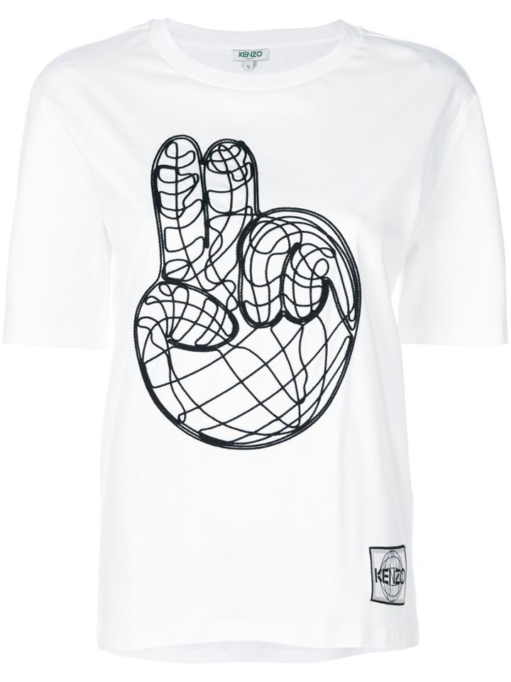Kenzo Peace World T-shirt - White