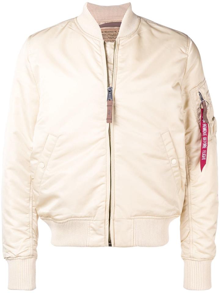 Alpha Industries Classic Bomber Jacket - Nude & Neutrals