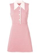 Miu Miu Classic Collar Dress - Pink
