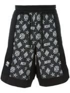 Ktz Monogram Inside Out Shorts - Black