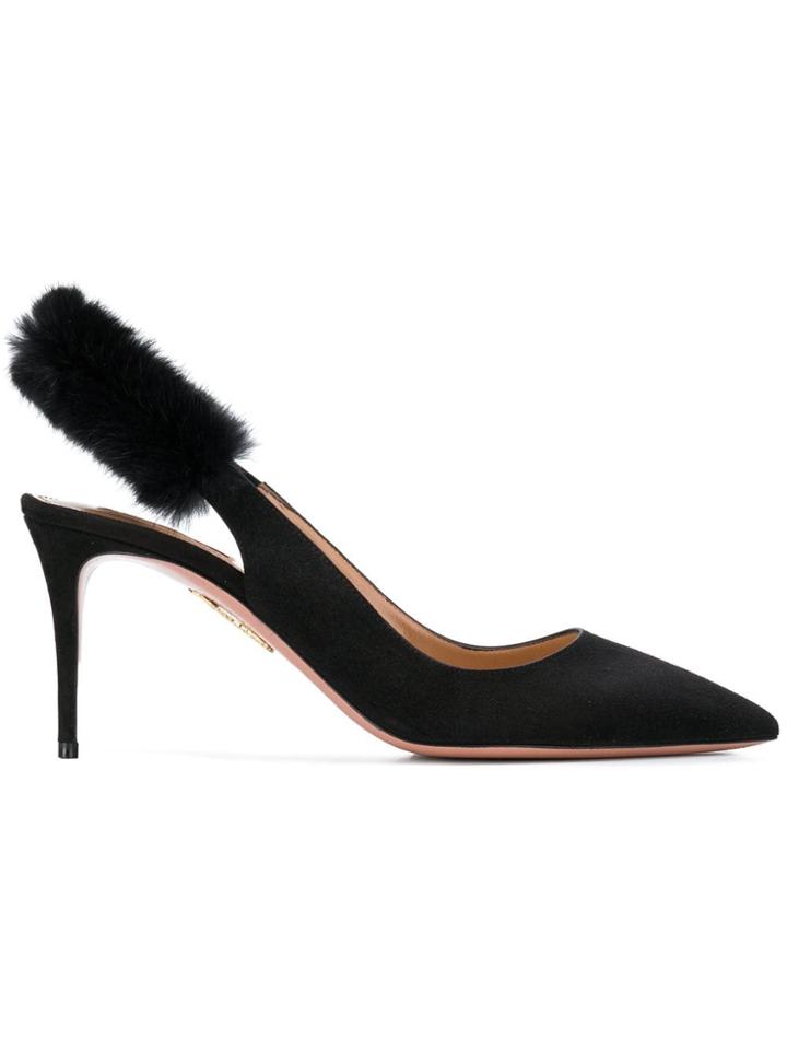 Aquazzura La Duchesse Pumps - Black