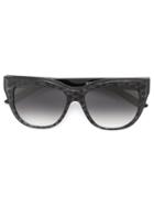Peter & May Walk Butterfly Shaped Sunglasses - Black