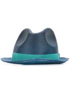 Paul Smith Woven Hat, Men's, Size: Medium, Blue, Paper