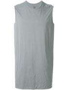 Rick Owens Drkshdw Double Ls Tank Top, Men's, Size: M, Grey, Cotton