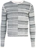Rick Owens Striped Jumper - Neutrals