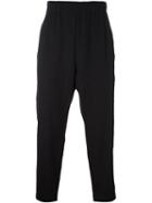 Casey Casey Wide Leg Trousers, Men's, Size: Small, Black, Cotton/wool