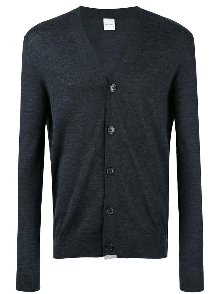 Paul Smith V-neck Jumper, Men's, Size: Small, Black, Merino