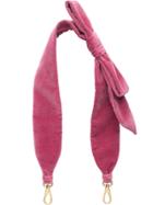 Miu Miu Shoulder Strap With Bow - Pink