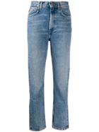 Sandro Paris High Waisted Jeans - Blue