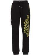 Moschino Mosh Trs Trkpnts W Slgn Side - Black