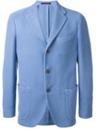 The Gigi Three Button Blazer, Men's, Size: 48, Blue, Cotton/cupro