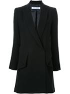 Bianca Spender 'marlene' Coat, Women's, Size: 6, Black, Acetate/polyester
