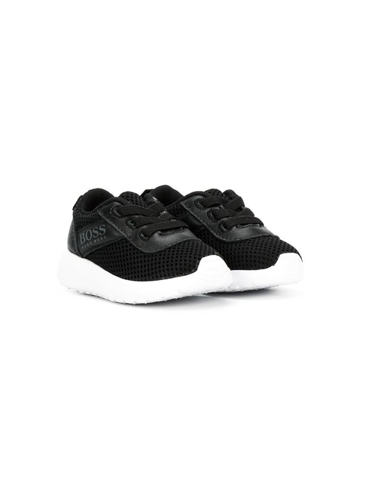 Boss Kids Lace-up Sneakers - Black