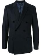 Dolce & Gabbana Double-breasted Jacket - Blue