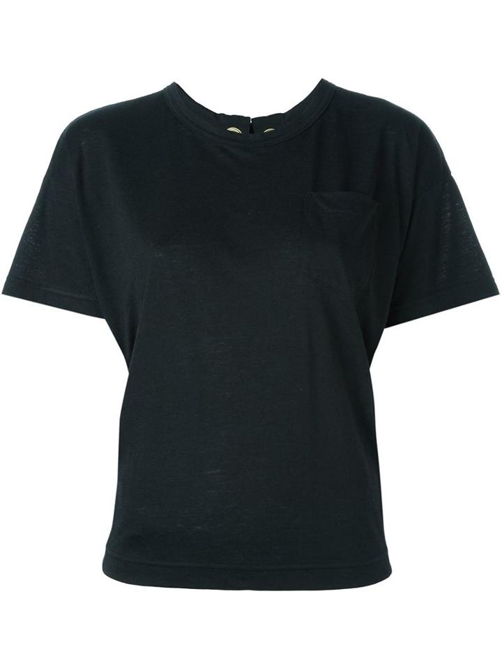 Sacai Lace-up Detail T-shirt