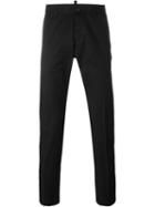 Dsquared2 Chino Trousers, Men's, Size: 52, Black, Cotton