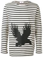Ports 1961 Striped Sweatshirt, Men's, Size: Xs, Black, Cotton/polyester