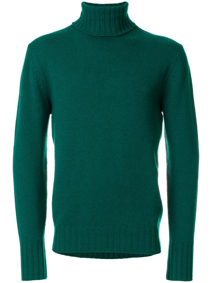 Doppiaa Turtleneck Sweater - Green