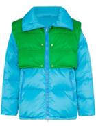 Calvin Klein 205w39nyc Colour-block Padded Jacket - Blue